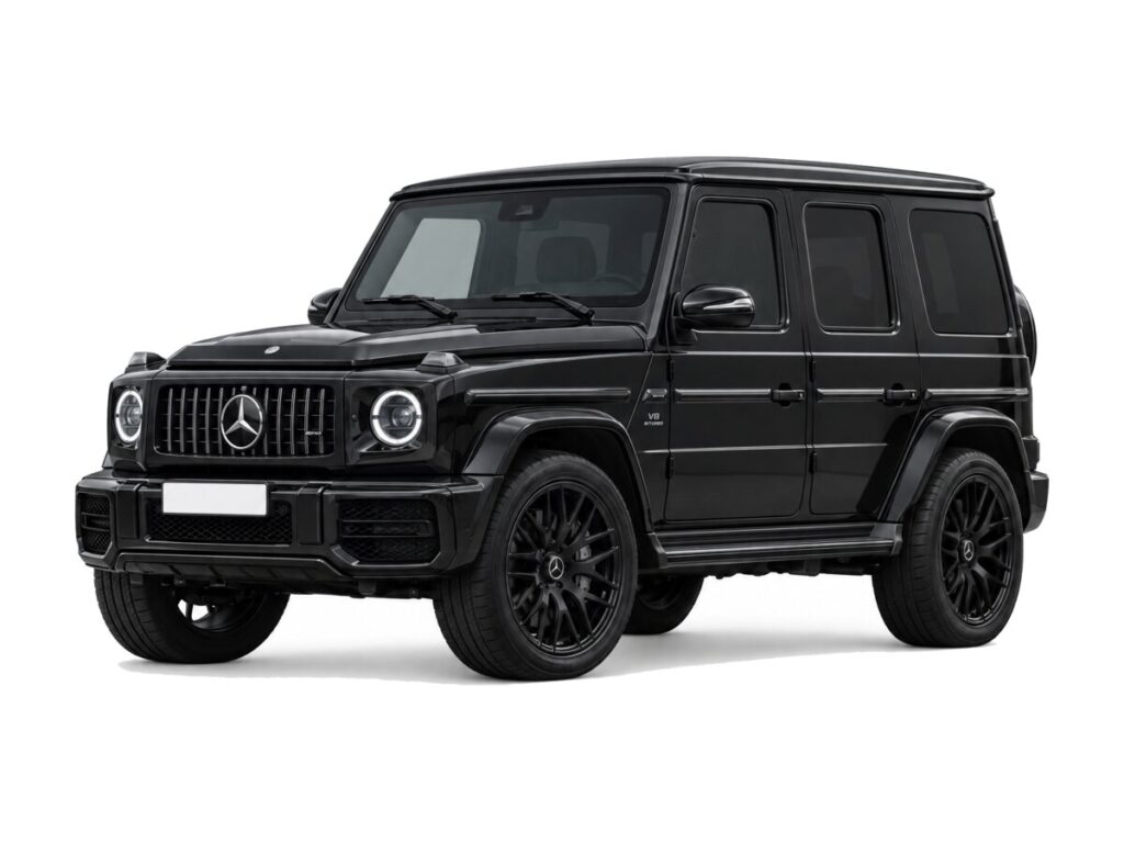 Mercedes-Benz G-Class with chauffeur in Mykonos, Black Premium